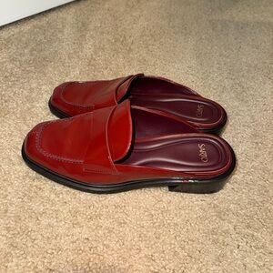 Franco Sarto Red Mules